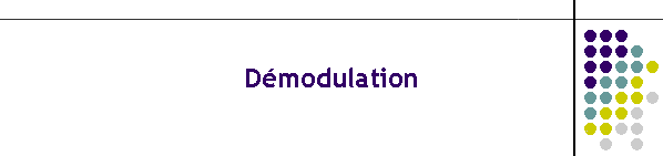 Dmodulation